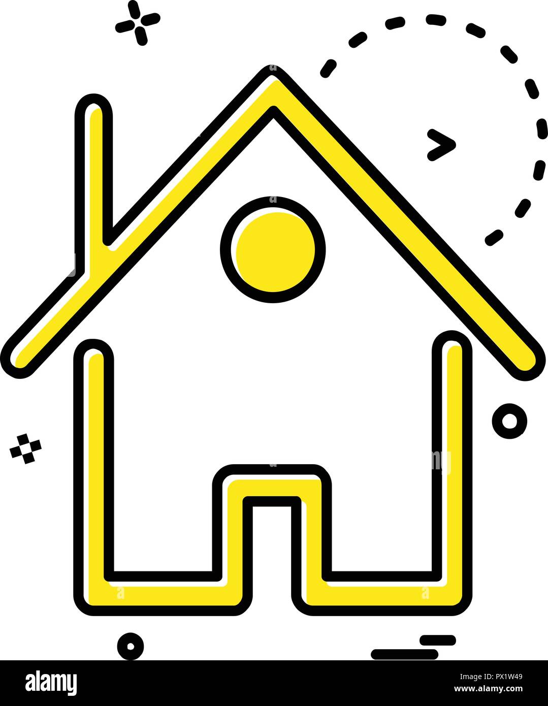 Real Estate icon design vector Stock Vector Image & Art - Alamy