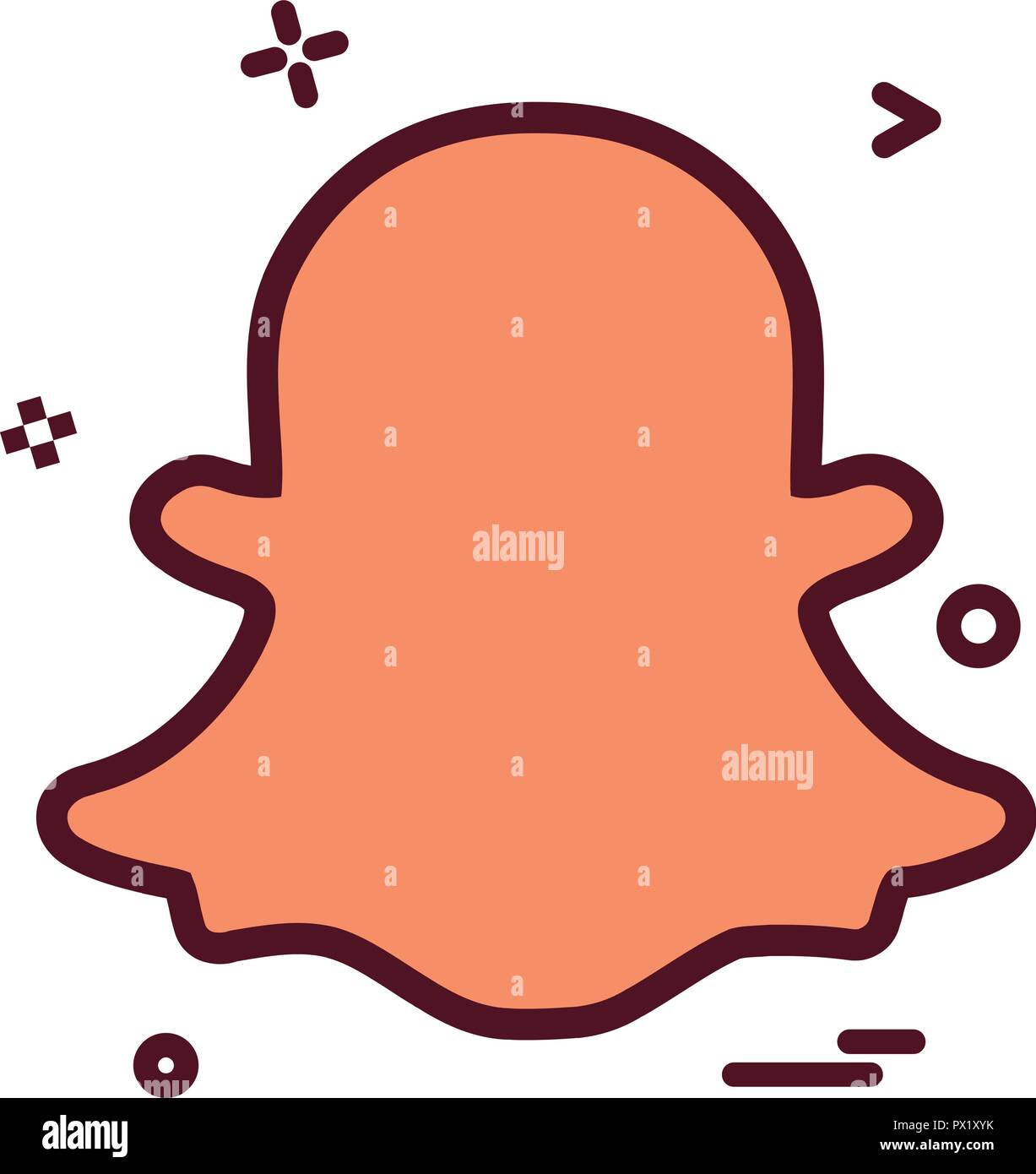 Snapchat Icon High Resolution Stock Photography And Images Alamy