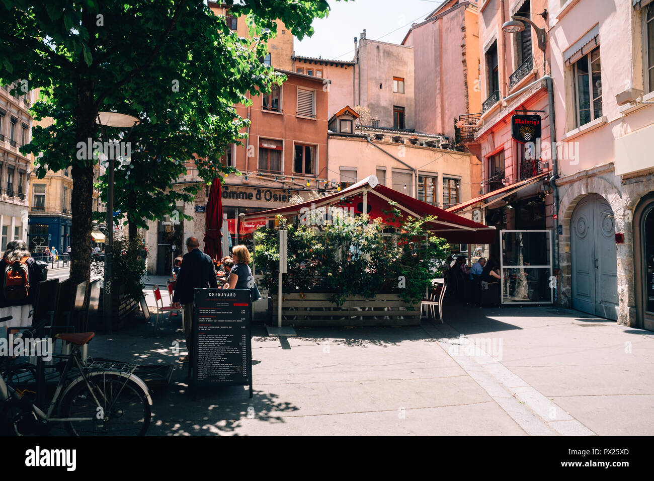 Lyon, France, 2018 Stock Photo