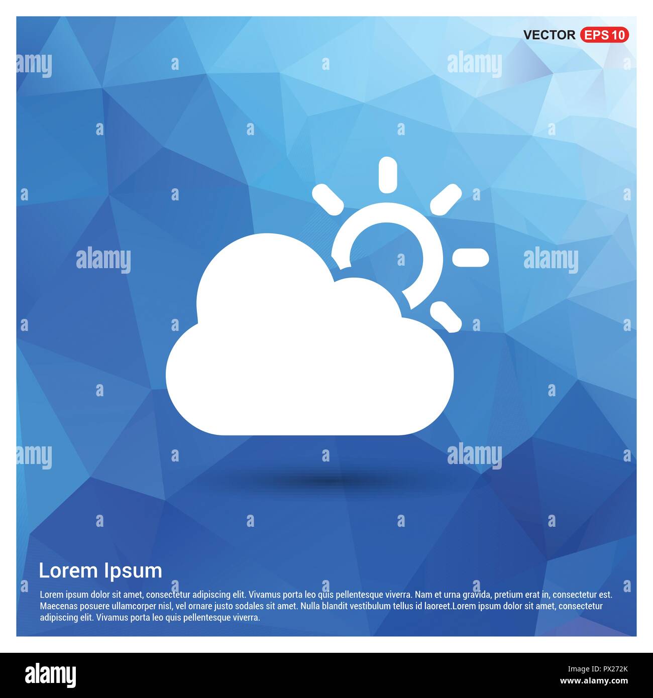 Sun Cloud Icon Stock Vector Image & Art - Alamy