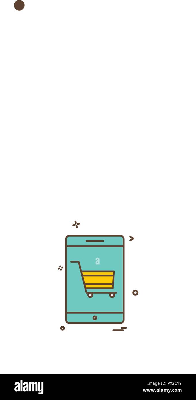 Smart phone icon design vector Stock Vector Image & Art - Alamy