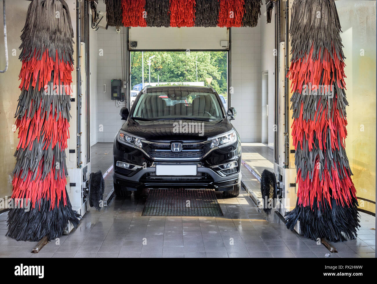 Honda car wash hires stock photography and images Alamy