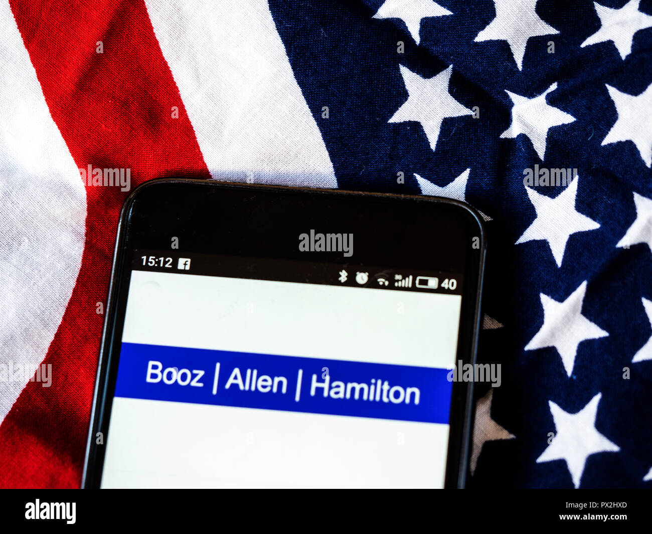 Booz Allen Hamilton Information Technology Consulting Company Logo