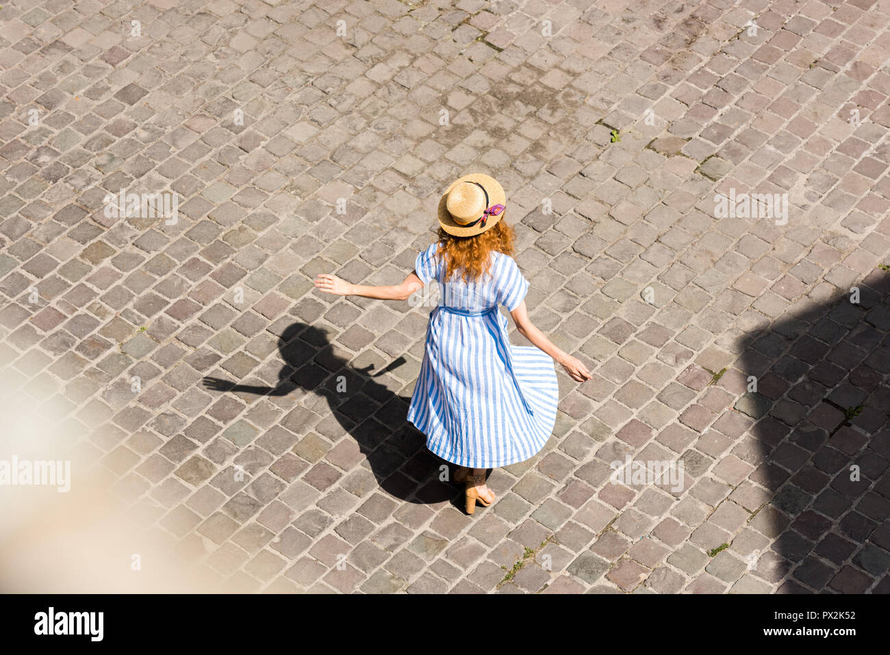 Attractive man rear view hat hi-res stock photography and images - Alamy