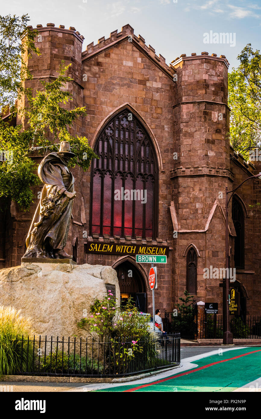 Roger Conant Statue Salem, Massachusetts, USA Stock Photo Alamy