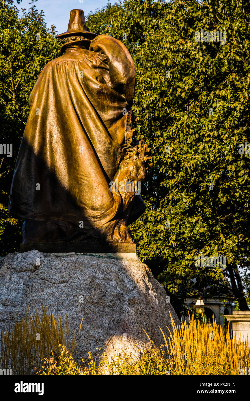 Roger Conant Statue Salem, Massachusetts, USA Stock Photo Alamy
