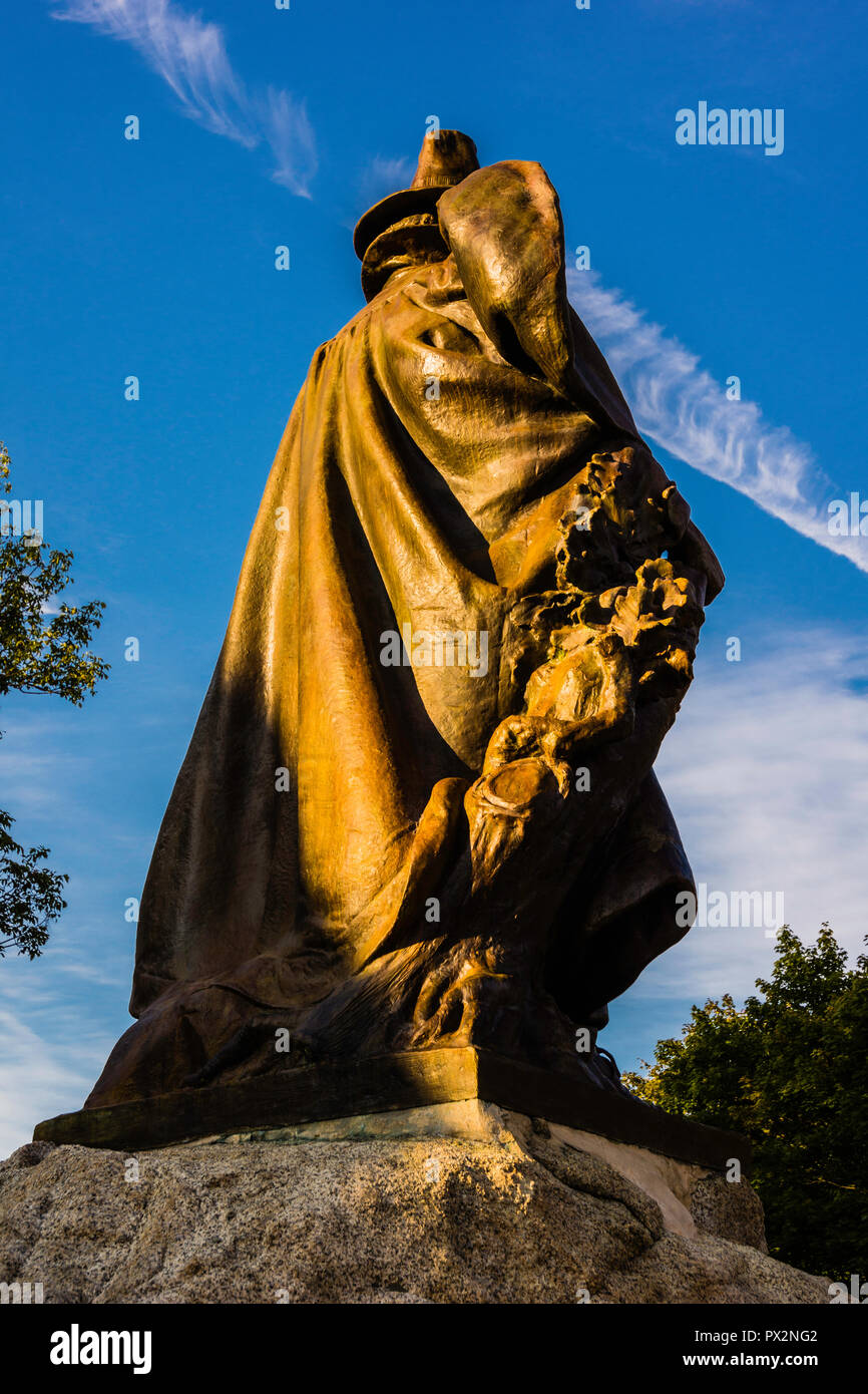 Roger Conant Statue Salem, Massachusetts, USA Stock Photo Alamy