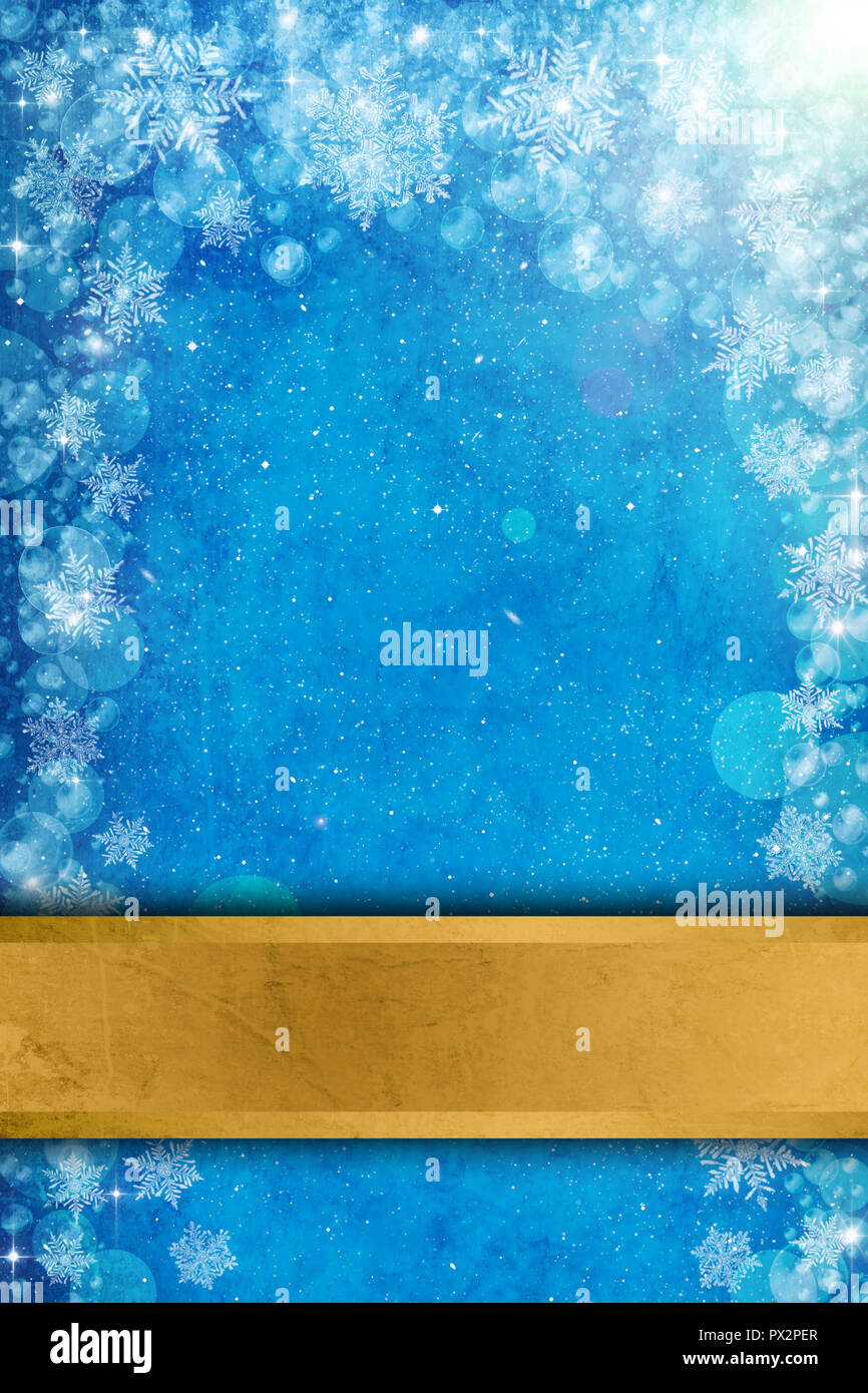 Blue christmas background Stock Photo Alamy
