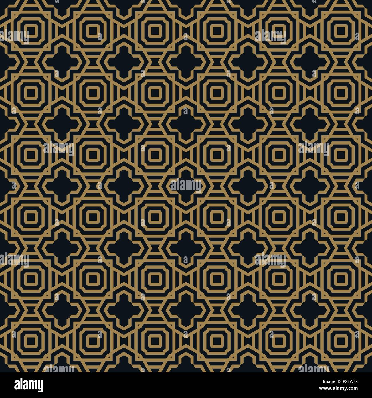 Vector seamless pattern. Modern stylish texture. Repeating geometric ...