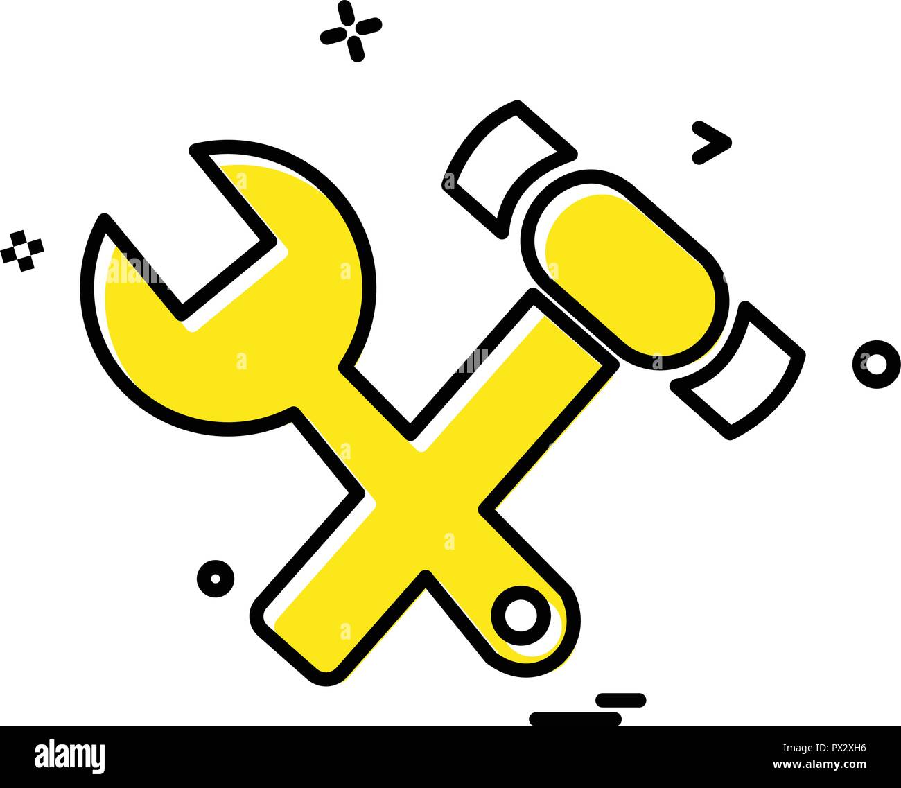 Hardware tools icon design vector Stock Vector Image & Art - Alamy
