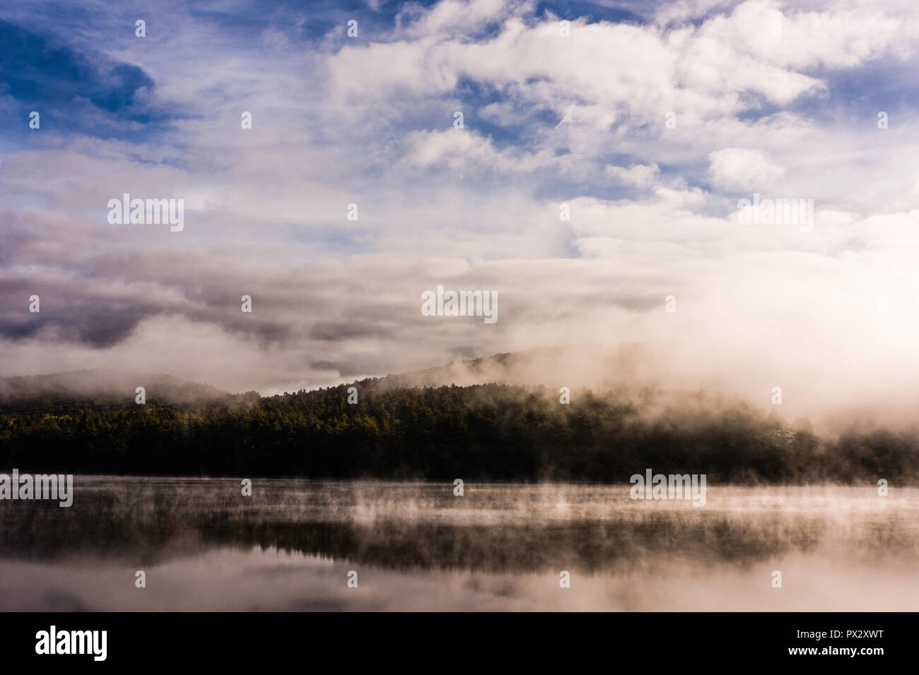 Saville Dam Barkhamsted Reservoir Barkhamsted, Connecticut, USA Stock