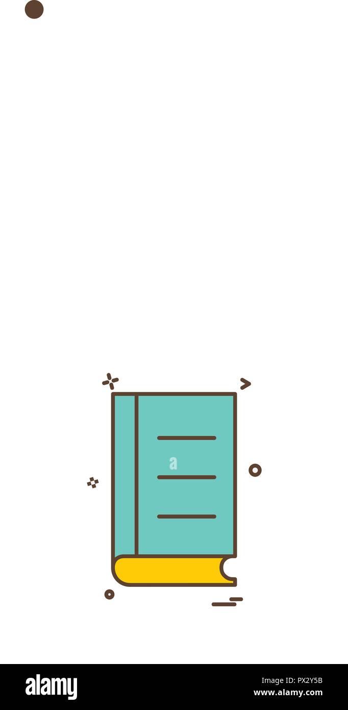 Book icon design vector Stock Vector Image & Art - Alamy