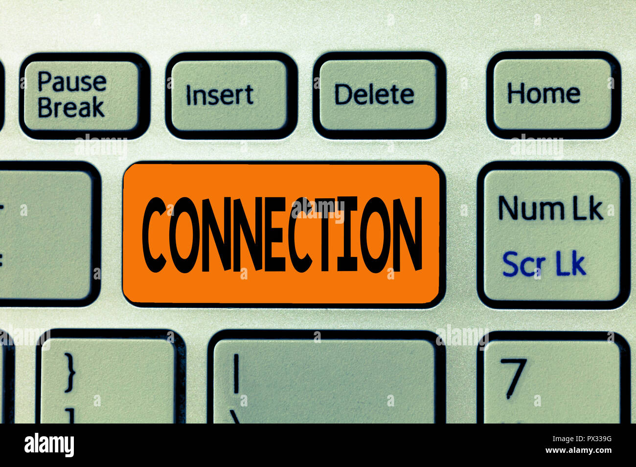 Word writing text Connection. Business concept for Relation Association ...