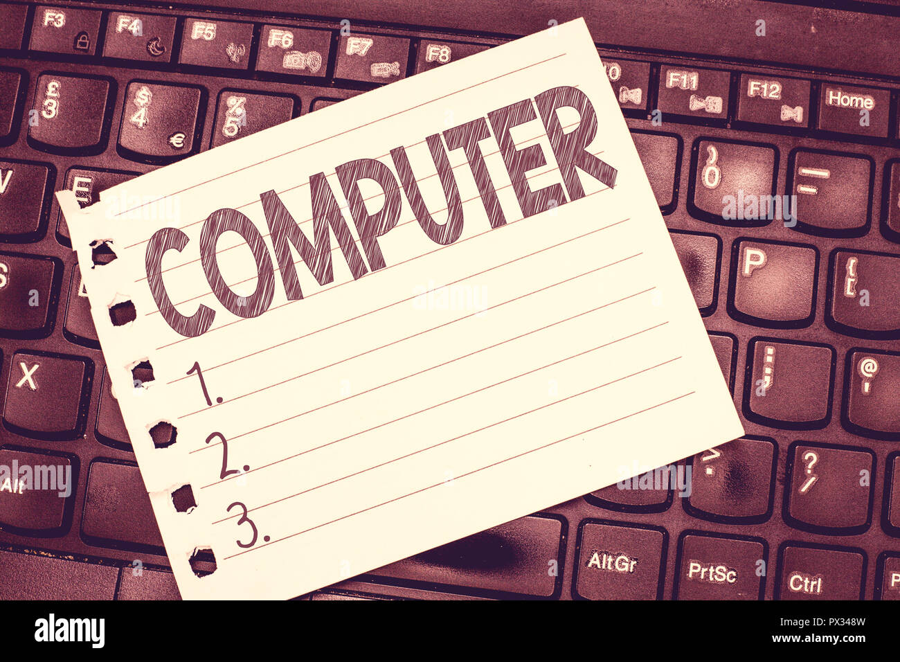 Computer Written Image Handwriting text writing Computer. Concept meaning electronic device ...