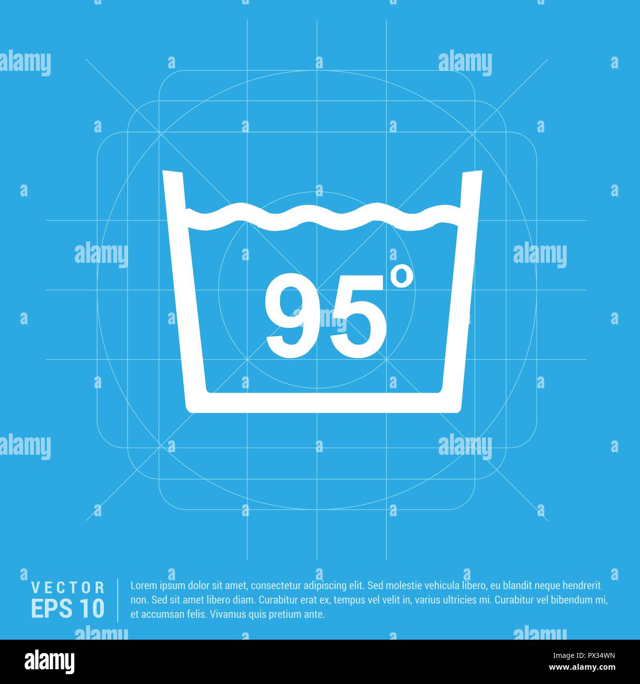 Laundry symbols icon Stock Vector Image & Art Alamy