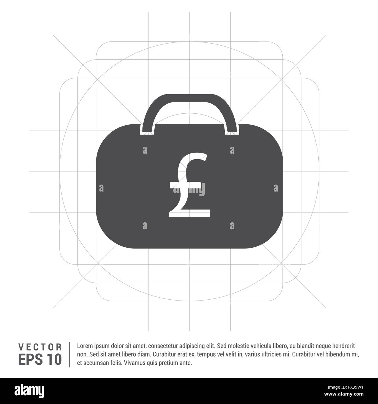 Money Bag Icon Stock Vector Image & Art - Alamy