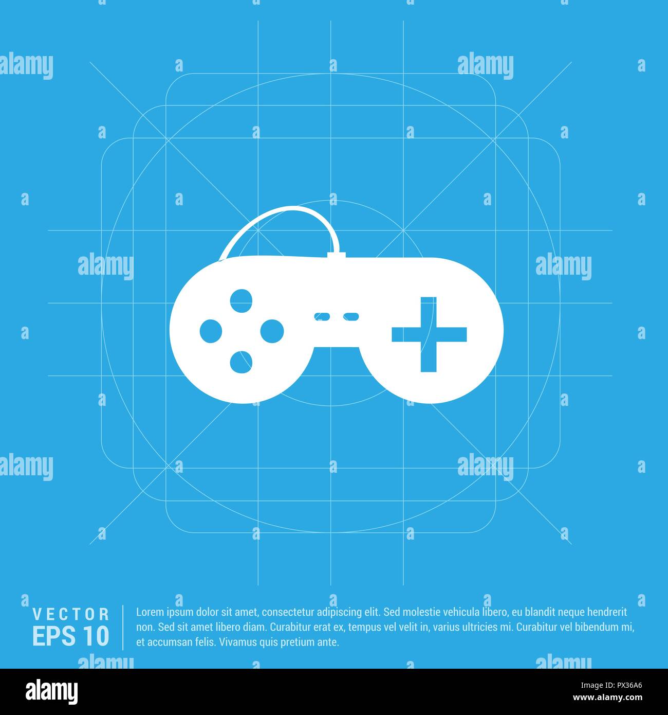 Game joystick icon Stock Vector Image & Art Alamy