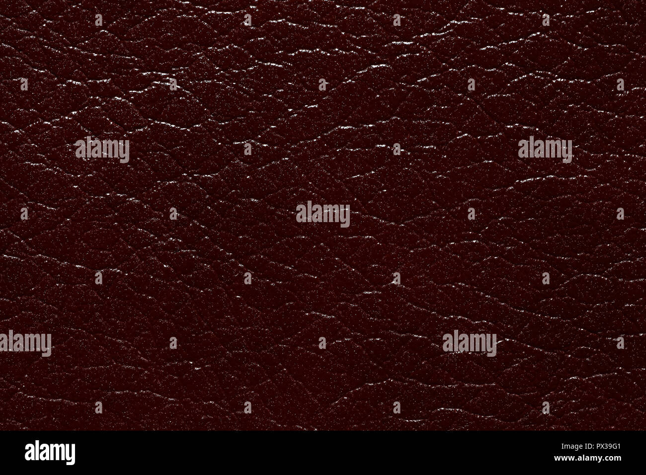 Dark brown leatherette texture for your style. Stock Photo