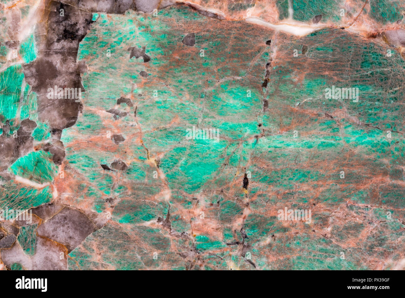 Remarkable quartzite texture in admirable new colours. Stock Photo