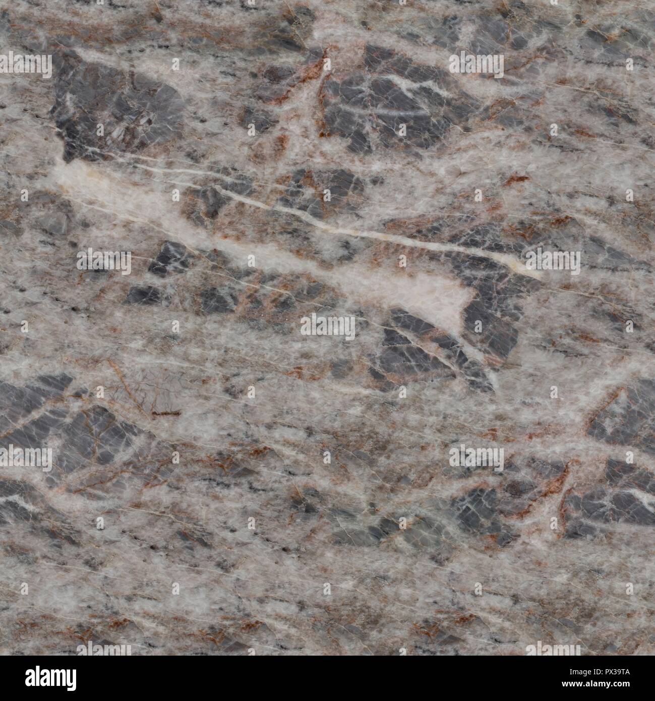 Marble texture, Seamless square background, tile ready. Stock Photo