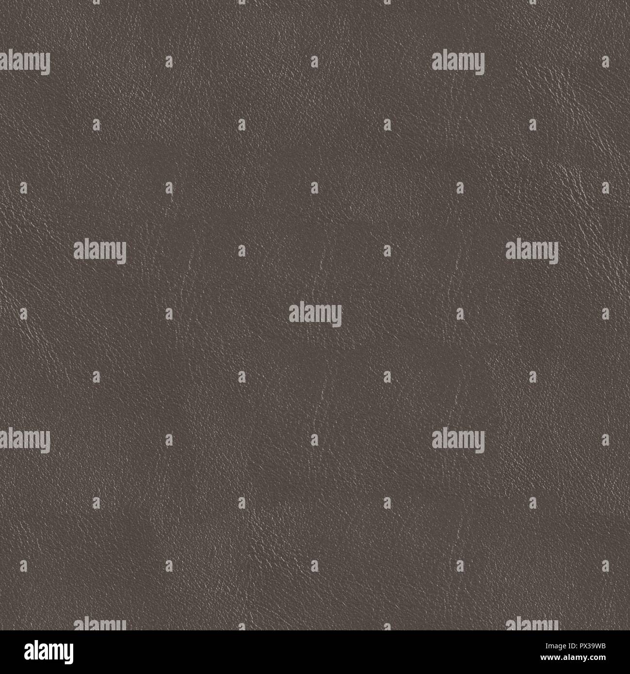 Vintage brown leather texture. Seamless square background, tile ready. Stock Photo