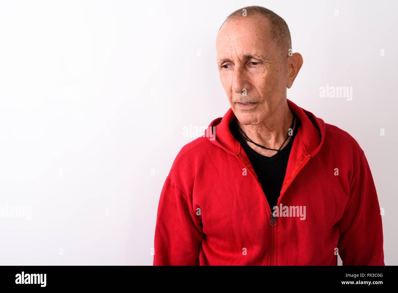 Sad old man face hi-res stock photography and images - Alamy