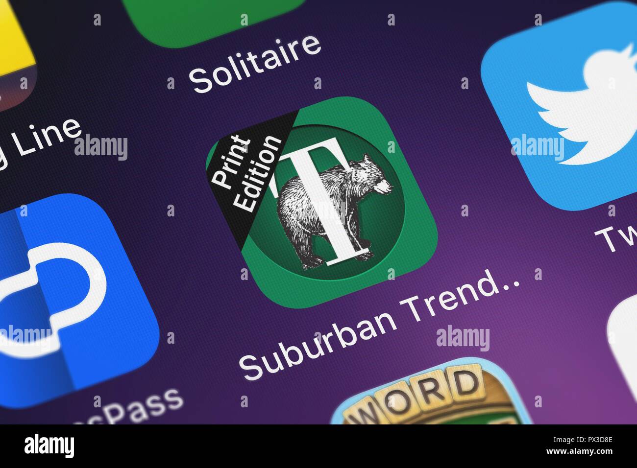 Suburban trends print edition hi-res stock photography and images - Alamy