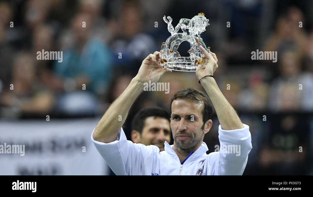 Player cheers hires stock photography and images Alamy