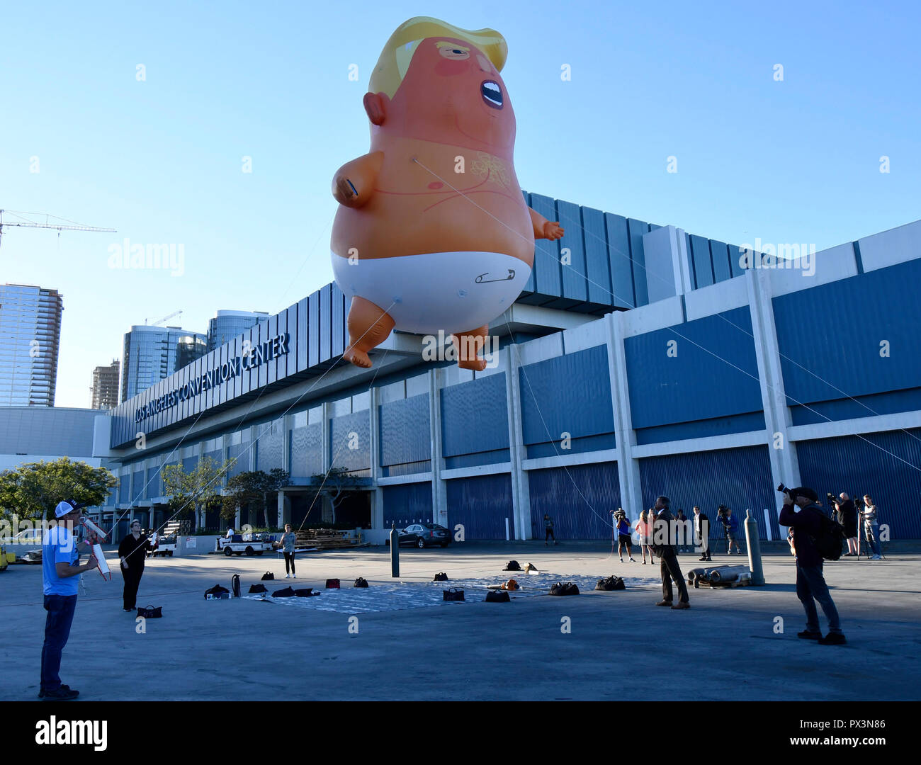 Trump in a diaper hi-res stock photography and images - Alamy