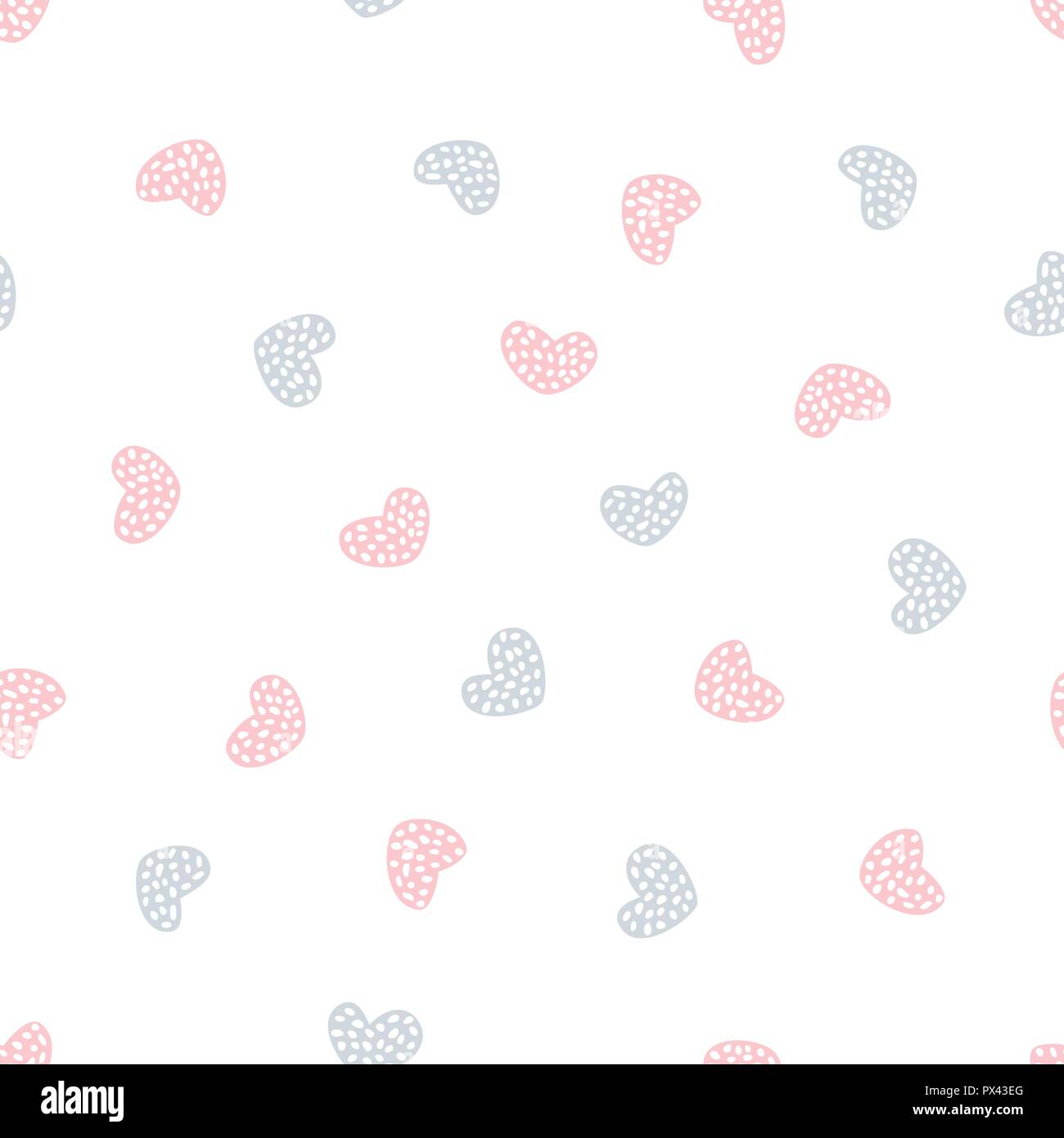 Kid Heart Pattern Kid pattern Stock Vector Images - Alamy