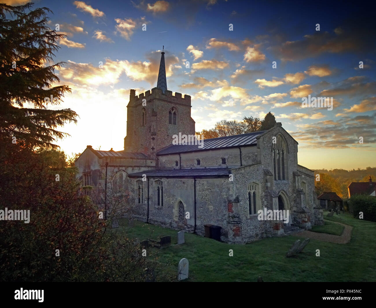 St Church, Anstey, Hertfordshire Stock Photo Alamy