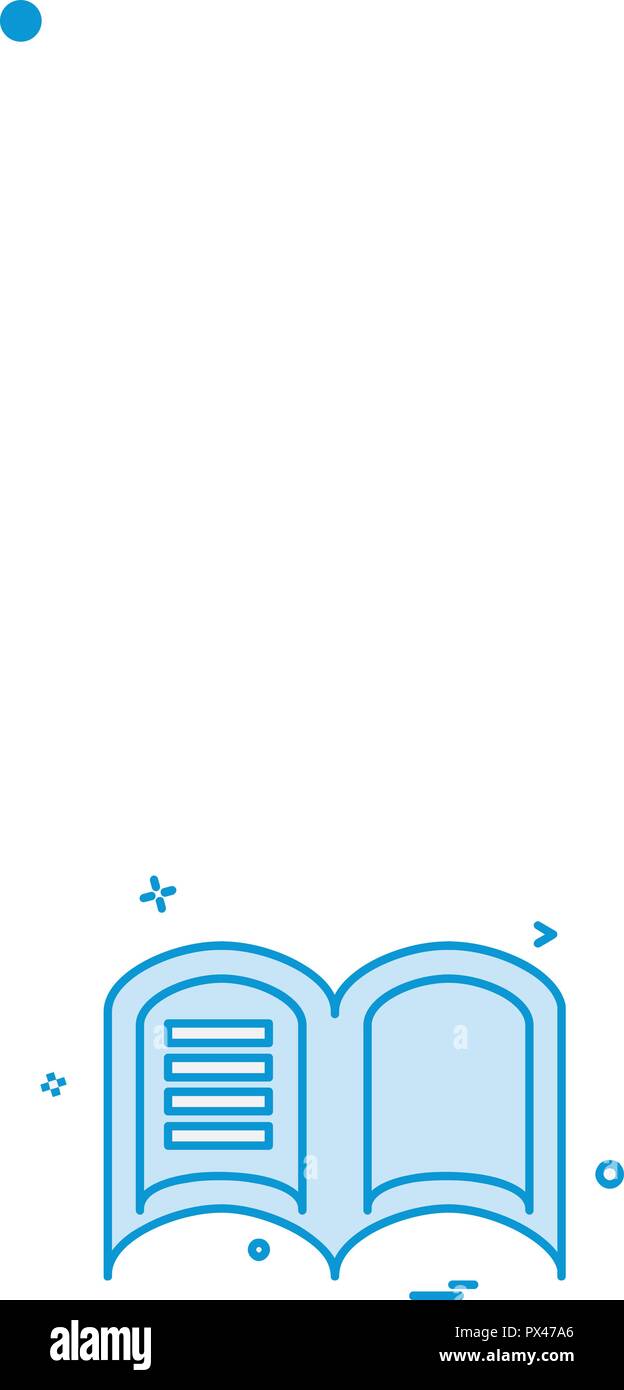 Book icon design vector Stock Vector Image & Art - Alamy
