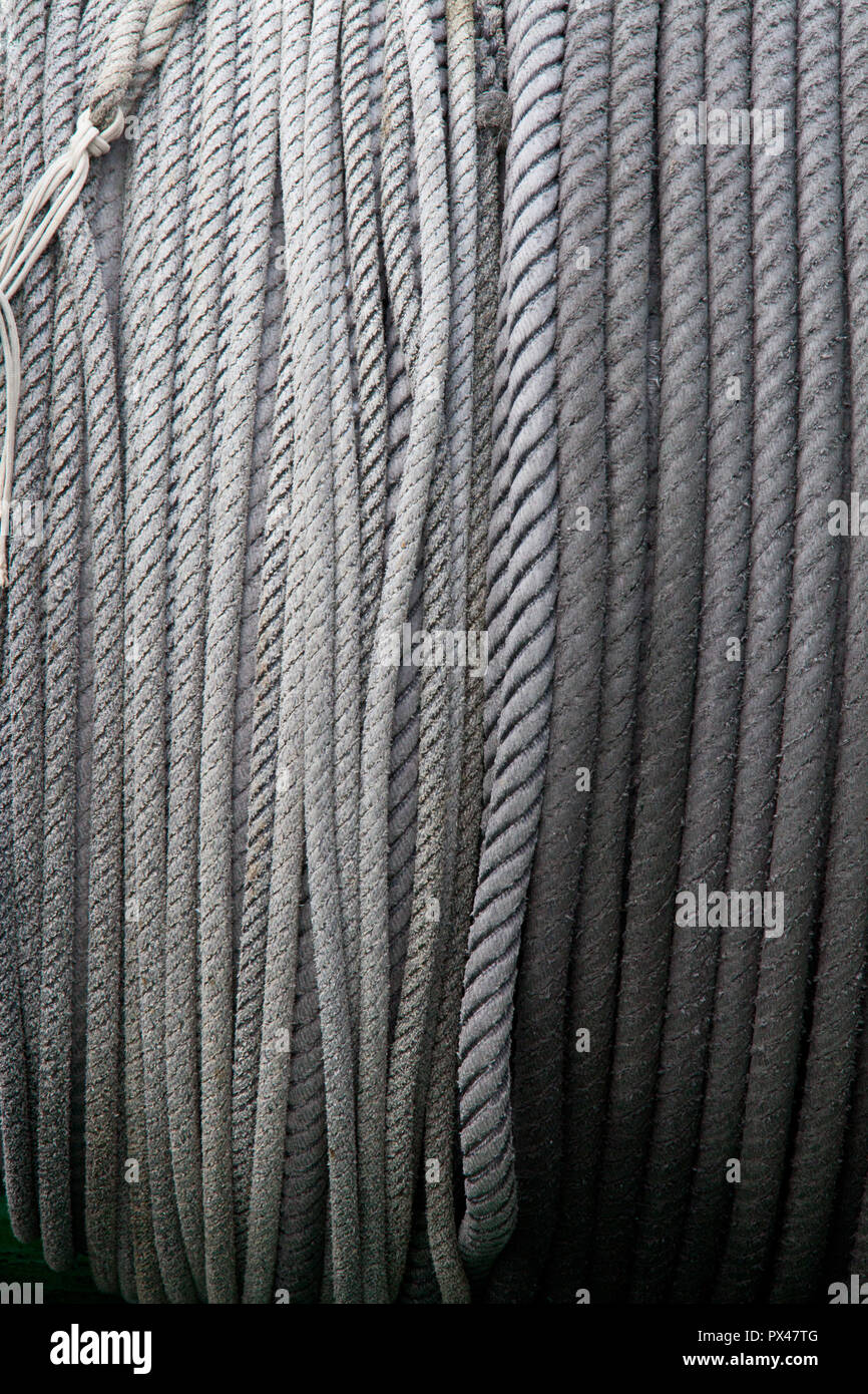 Curled ropes hi-res stock photography and images - Alamy