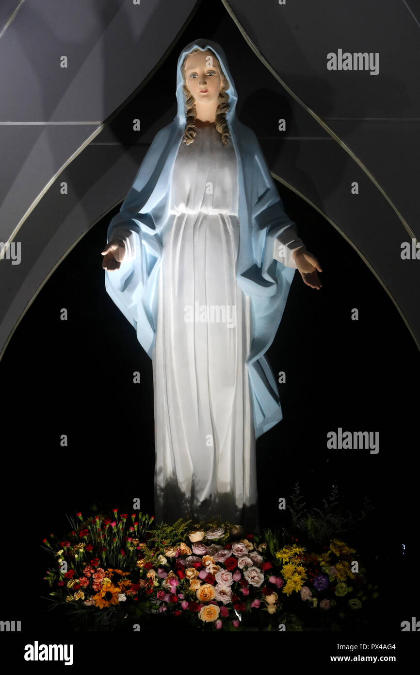 Virgin Mary. Statue. Ho Chi Minh City. Vietnam Stock Photo Alamy
