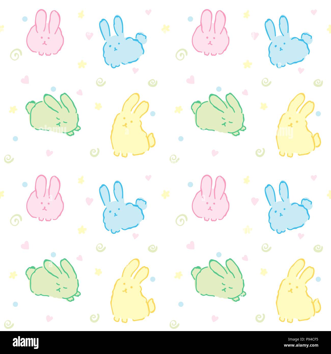 HD wallpaper bunny children cute pattern rabbit  Wallpaper Flare