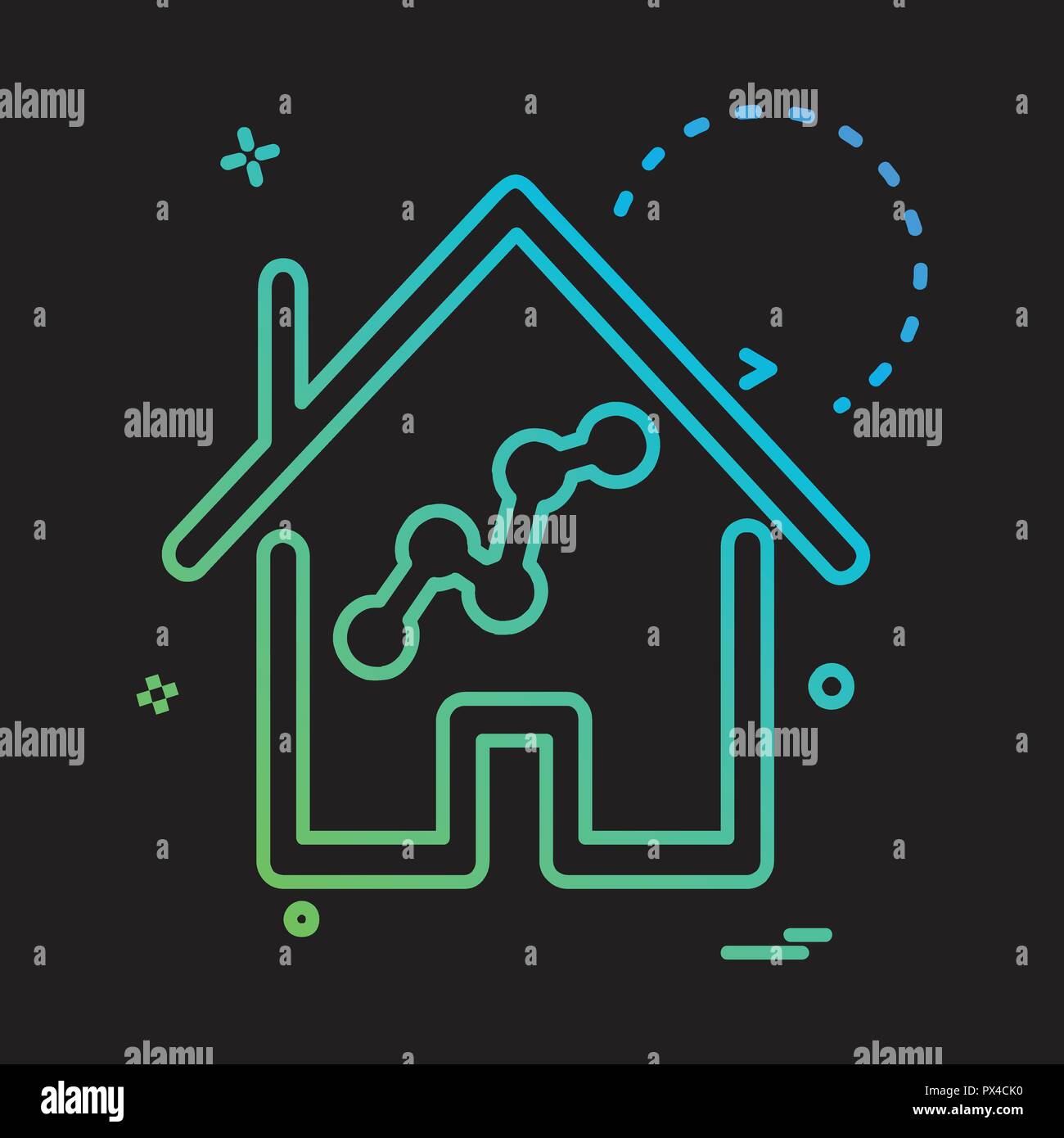 Real Estate icon design vector Stock Vector Image & Art - Alamy