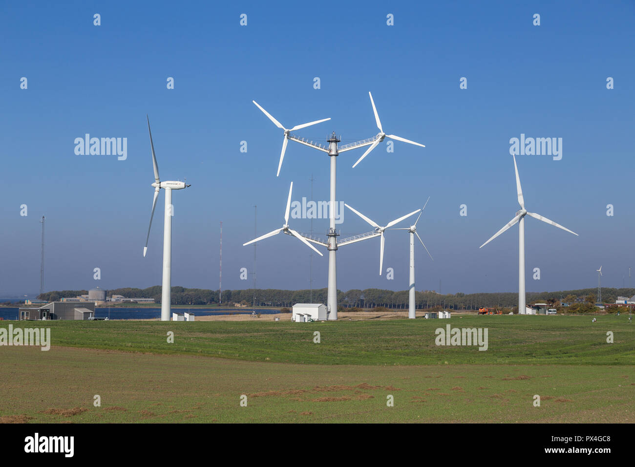 Multirotor wind turbine Stock Photo Alamy