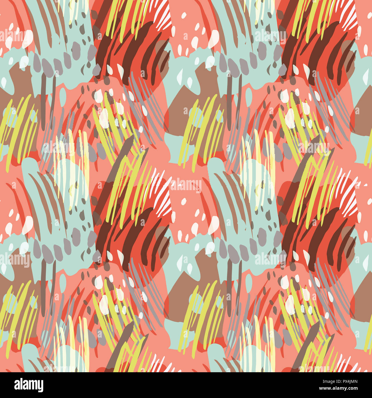 Retro vintage 80 Memphis style of fashion illustration Stock Photo - Alamy