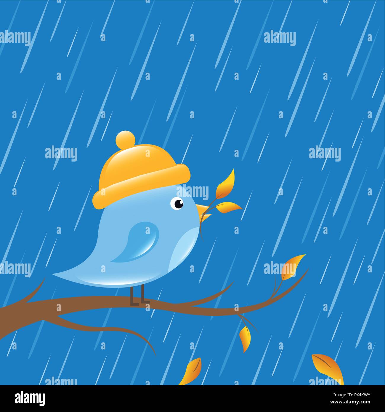 Rainy day cartoon hi-res stock photography and images - Alamy