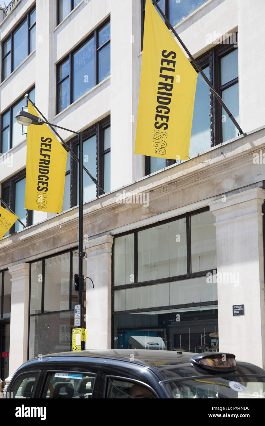 Selfridges store in Oxford Street, London Stock Photo Alamy