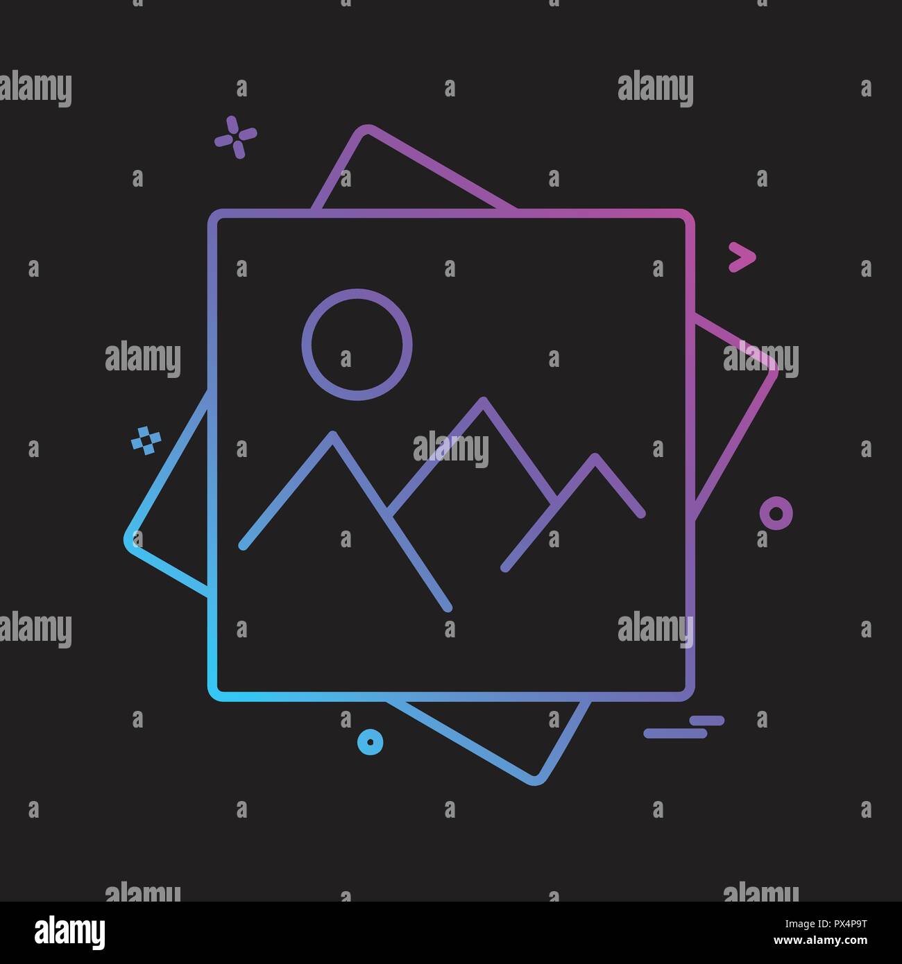 Image icon design vector Stock Vector Image & Art - Alamy