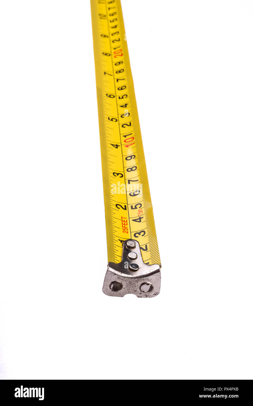 Tape Measure for Inches, Centimeter, and Millimeter Stock Image - Image of  centermeter, craftsmanship: 124656215