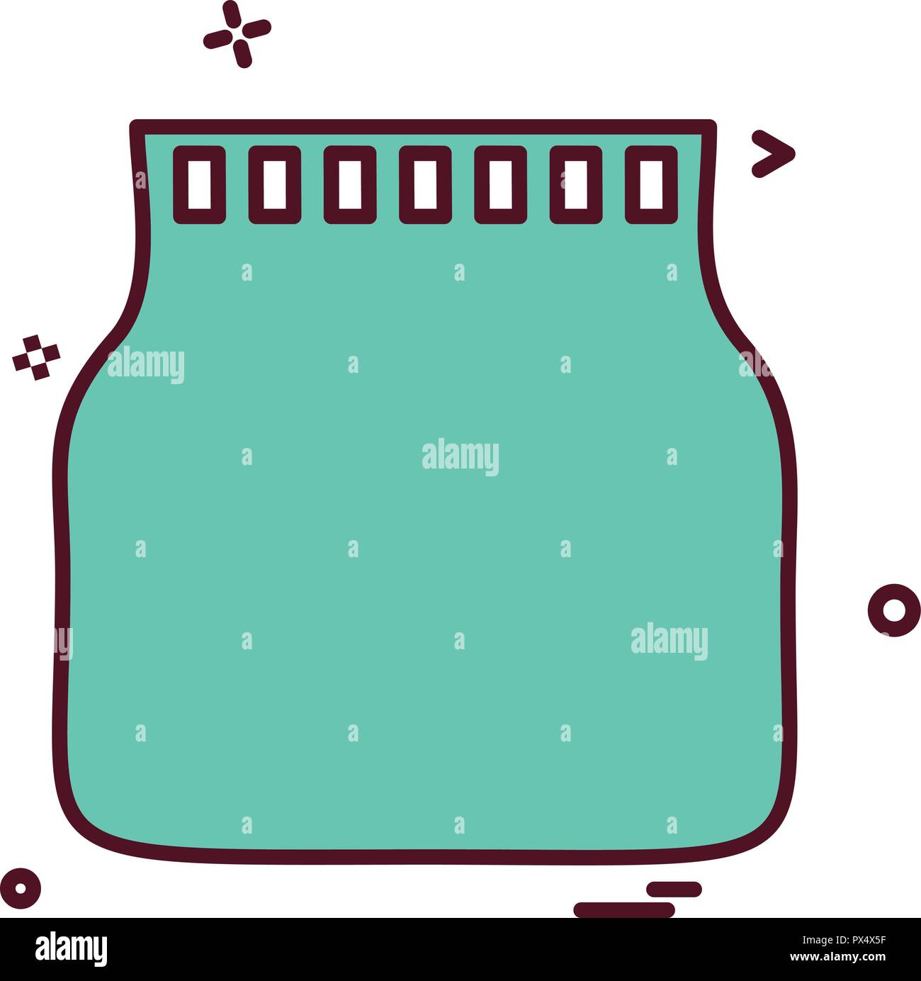 jar pot bottle icon vector desige Stock Vector