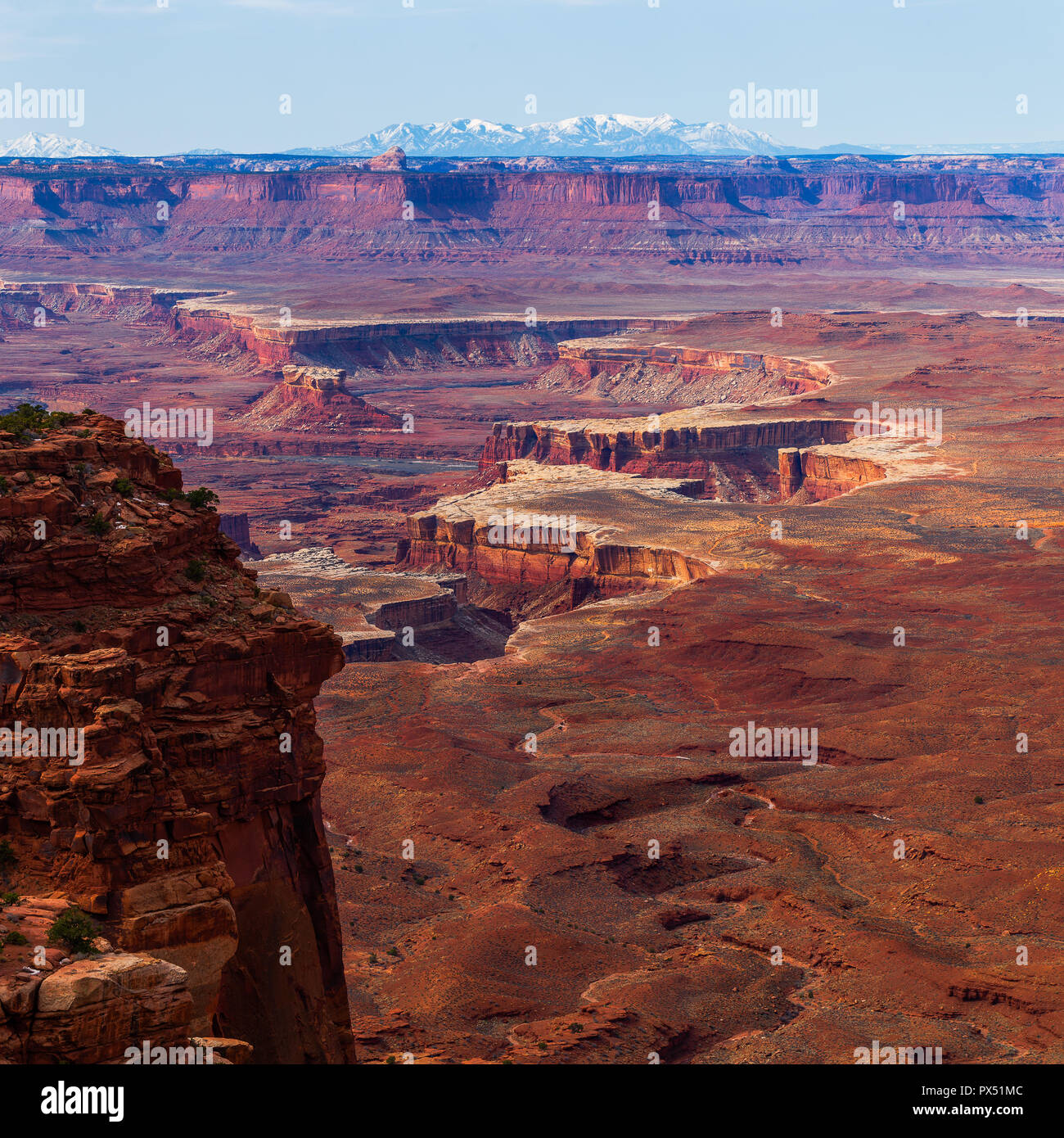 Canyonlands Green River Gorge Stock Photo