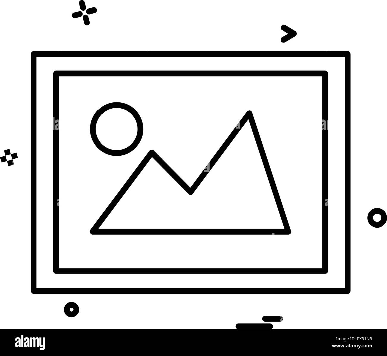 Image icon design vector Stock Vector Image & Art - Alamy