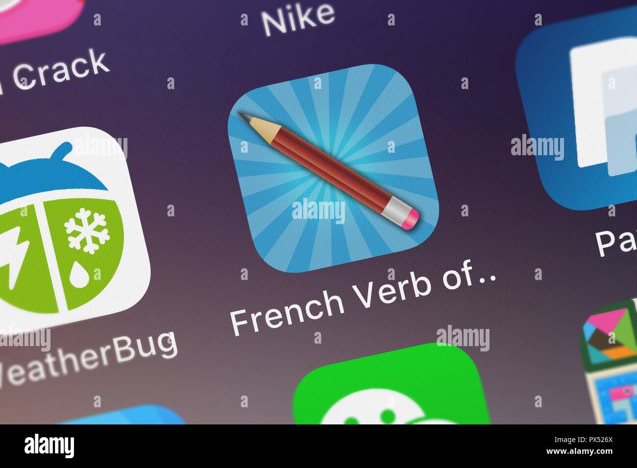 French verb of the day hires stock photography and images Alamy