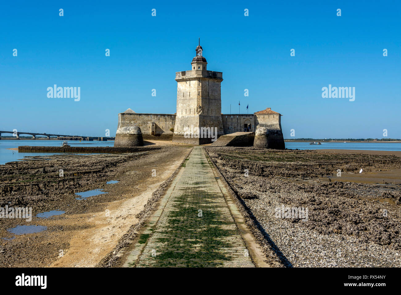 Fort Louvois, Charente Maritime, Nouvelle-Aquitaine, France Stock Photo