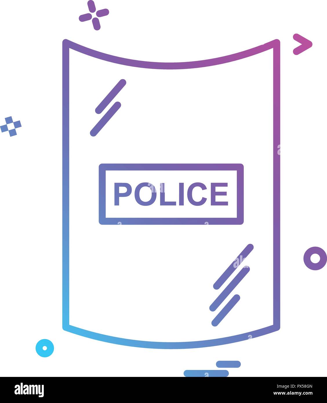 protection safety security shield icon vector design Stock Vector Image ...