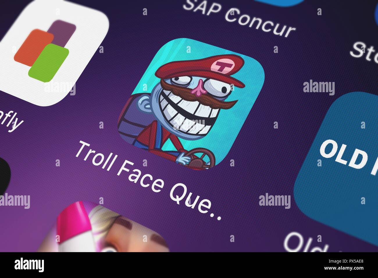 Troll face quest video games hi-res stock photography and images - Alamy