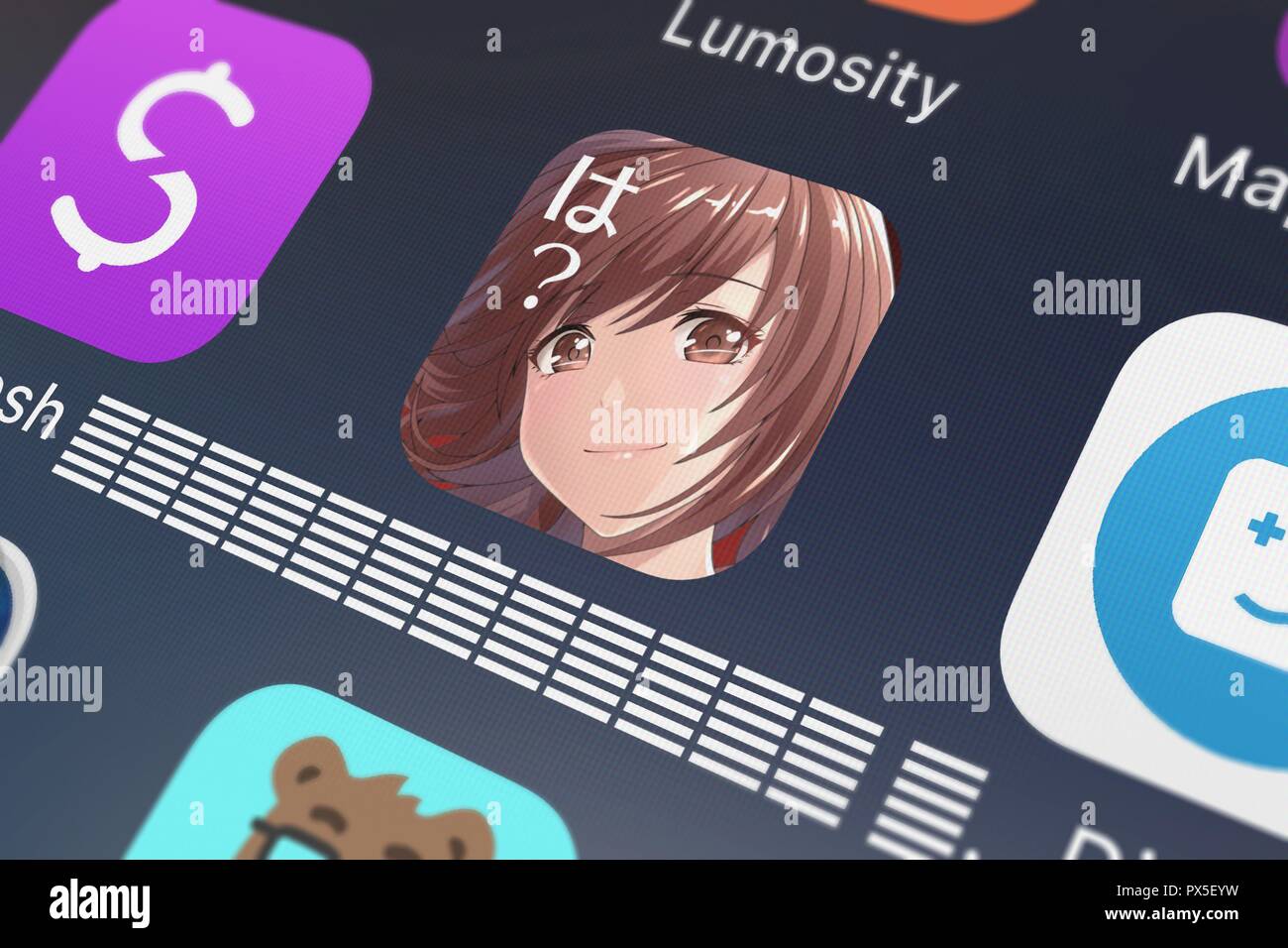 London United Kingdom October 19 18 Icon Of The Mobile App お騒がせアイドルをプロデュース 美少女 恋愛ゲーム From Magicant Inc On An Iphone Stock Photo Alamy London United Kingdom October 19 18 Icon Of The Mobile App お騒がせアイドルをプロデュース 美少女 恋愛ゲーム From Magicant Inc On An Iphone Stock Photo Alamy
